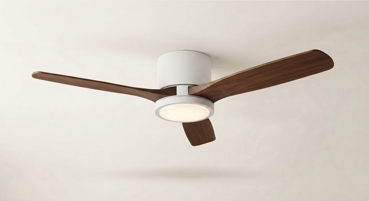 Brezza in White & Walnut Wood