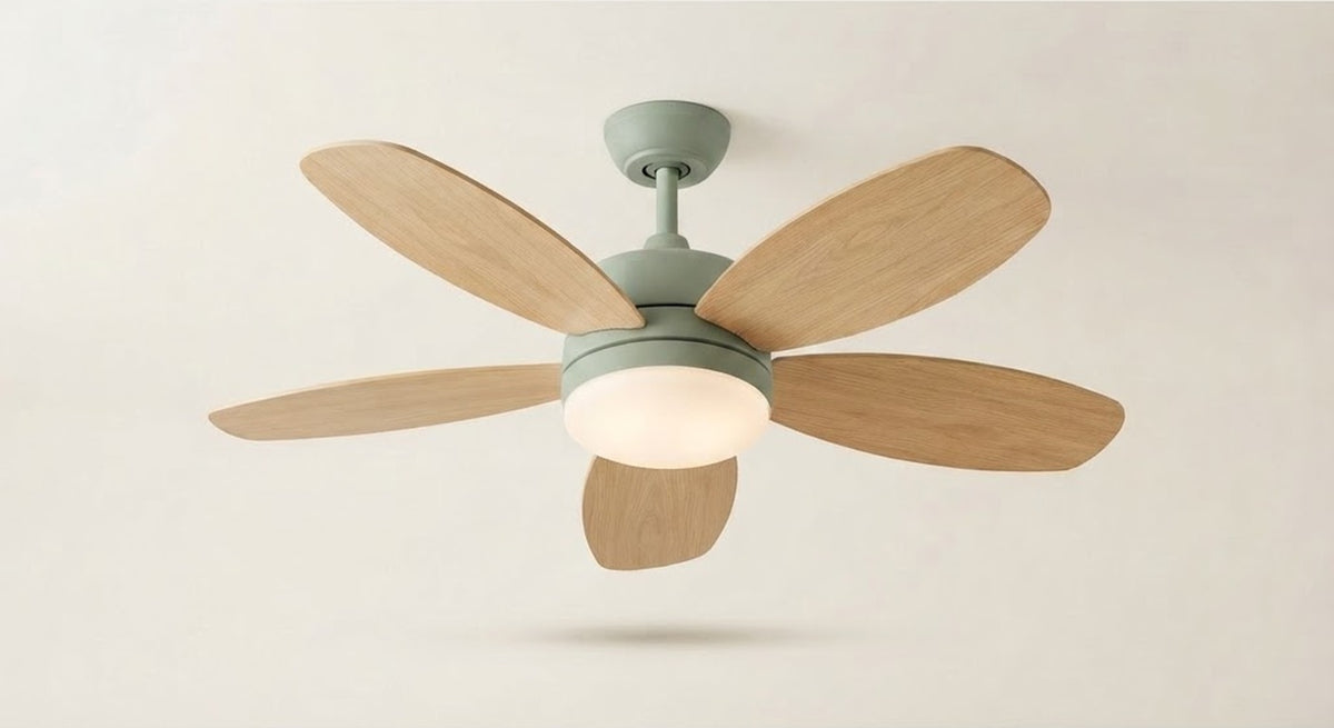 Fiore in Green & Wood Grain