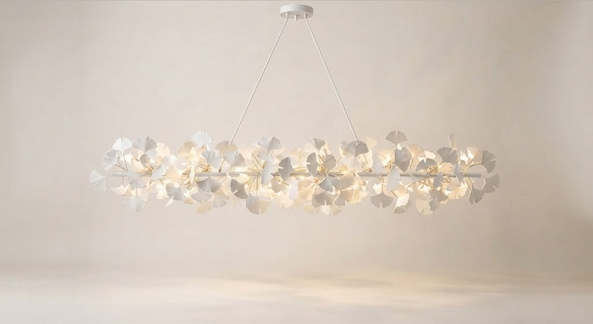 Foglia in White Lampbody & White Leaves