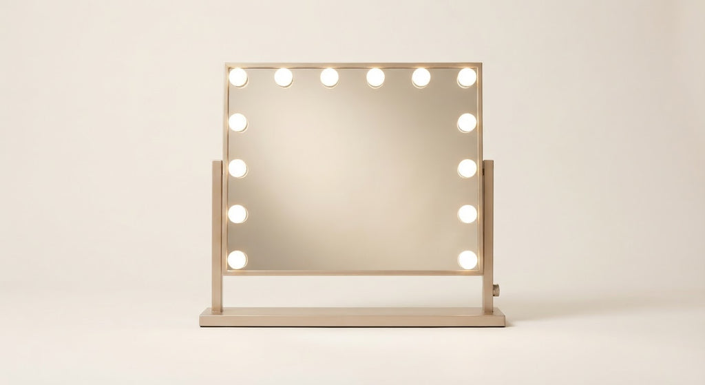 Bella Lighted Tabletop Makeup Mirror - product