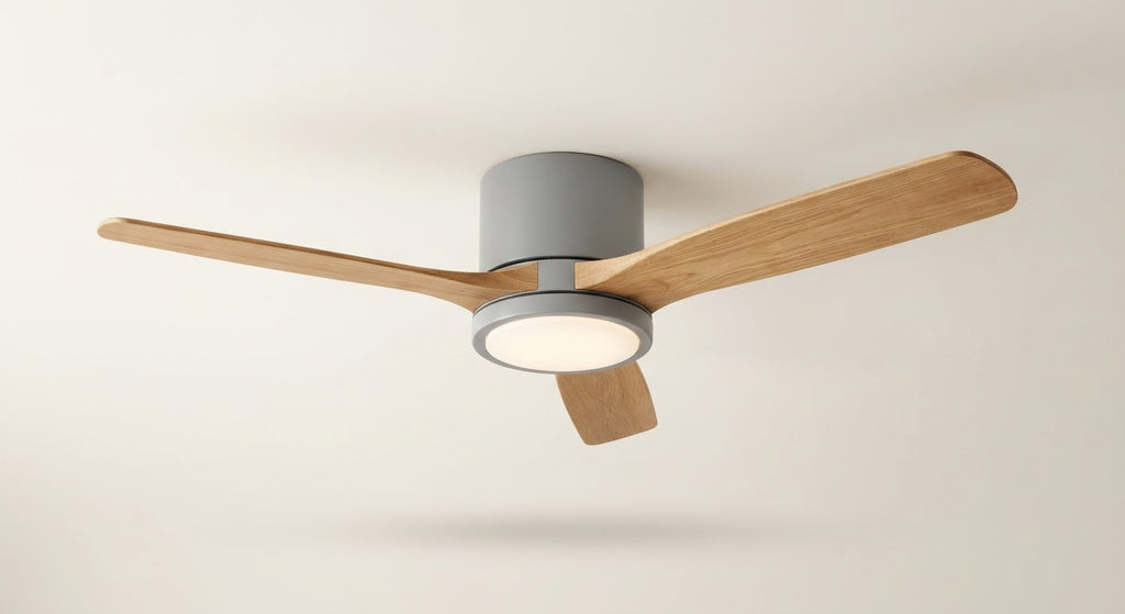 Brezza Wood-Blade Ceiling Fan Light - product