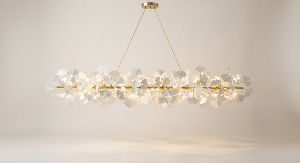 Foglia Ginkgo Leaf Chandelier - product