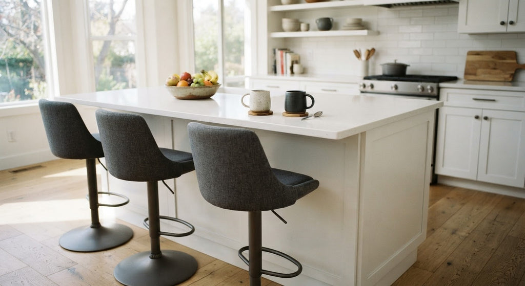 Giro Swivel Counter Stool - in a room