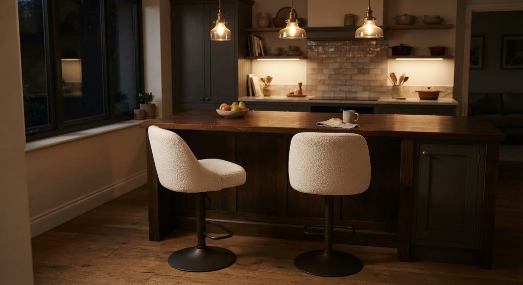 Giro Swivel Counter Stool - in a room