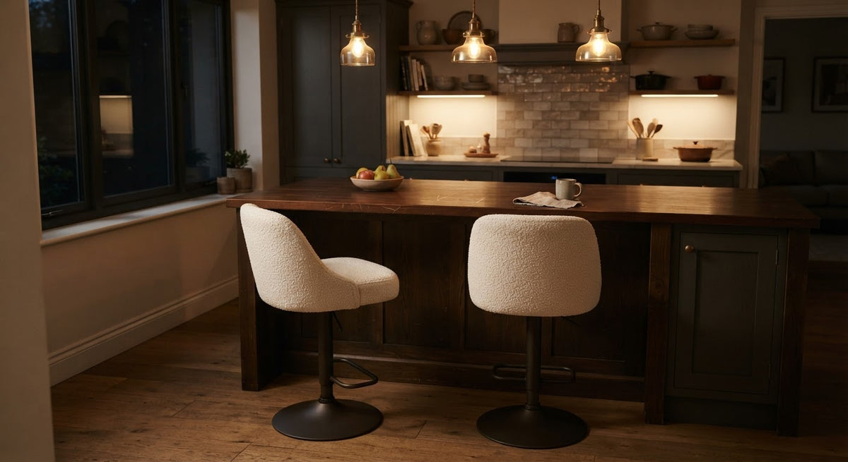 Giro Swivel Counter Stool - in a room