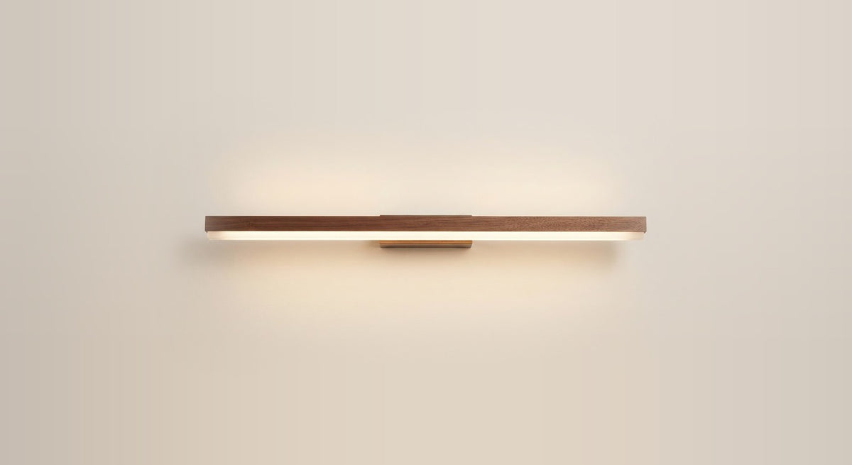 Legno Linear Wood Wall Light