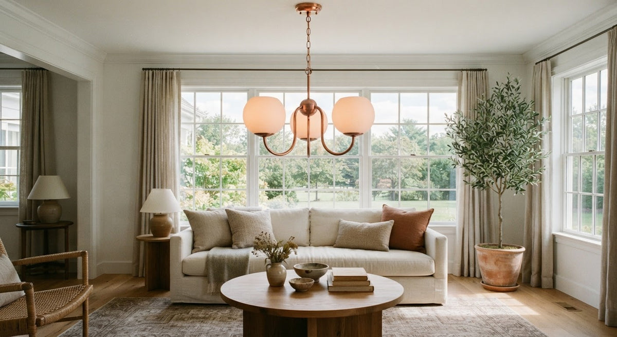Nuvola Cloud Chandelier - in a room