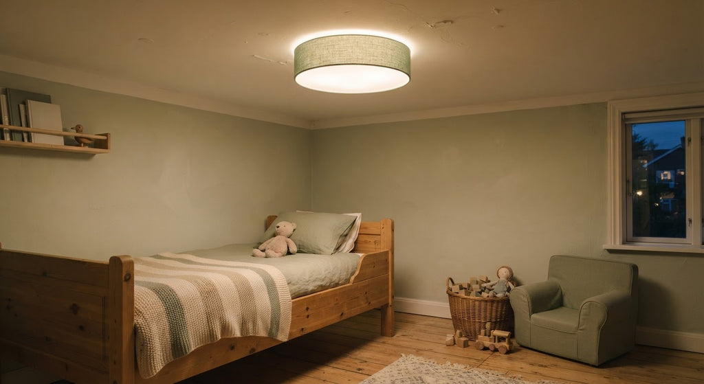 Onda Soft Ceiling Light - in a room