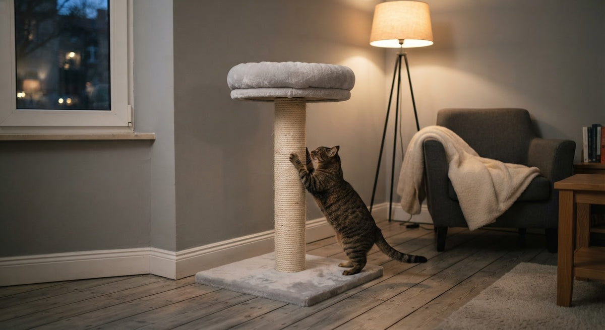 Torre XL Cat Tree for Large Cats - in a room